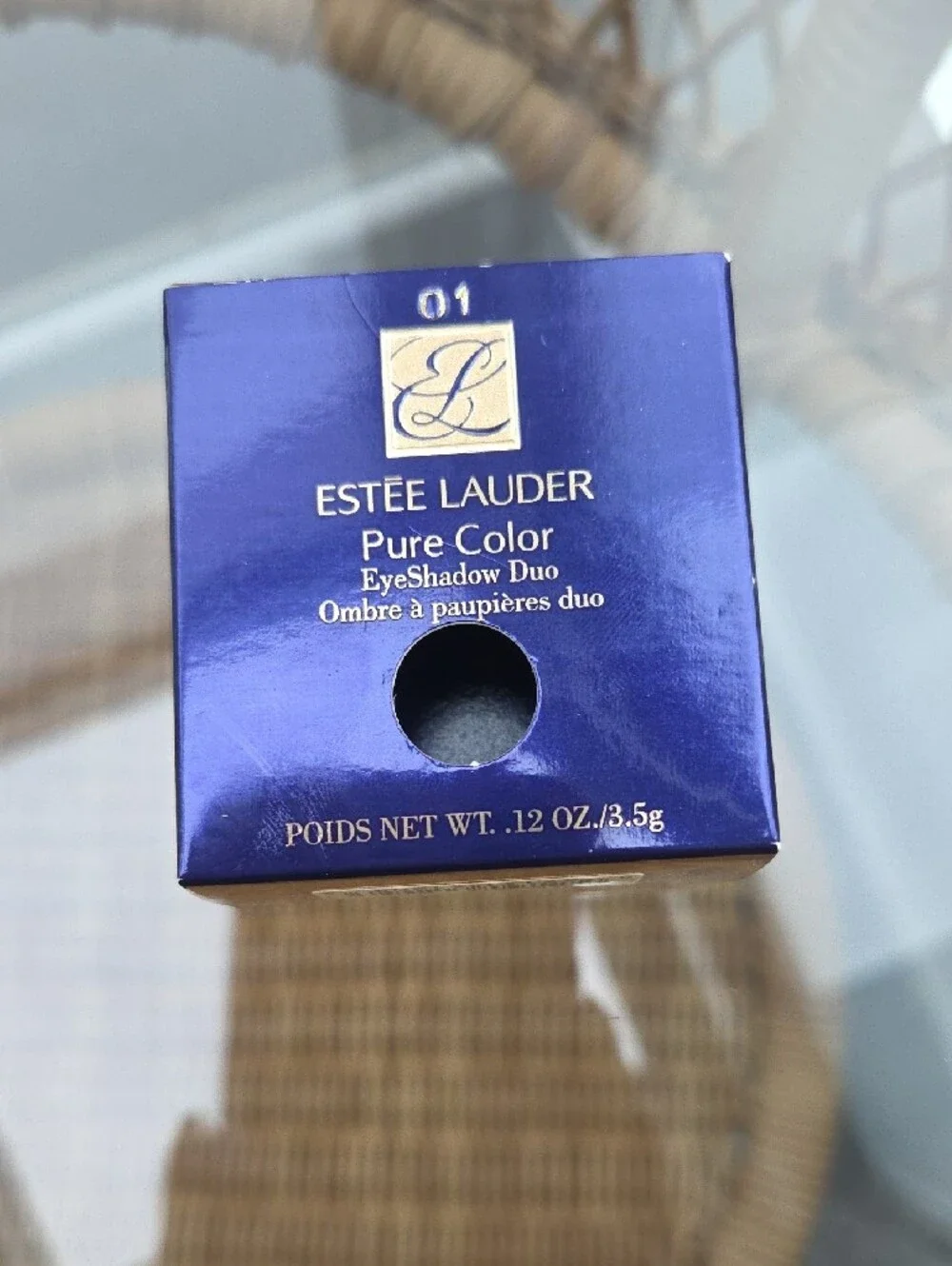 Estee Lauder Pure Color Eyeshadow Duo in Cream and Taupe